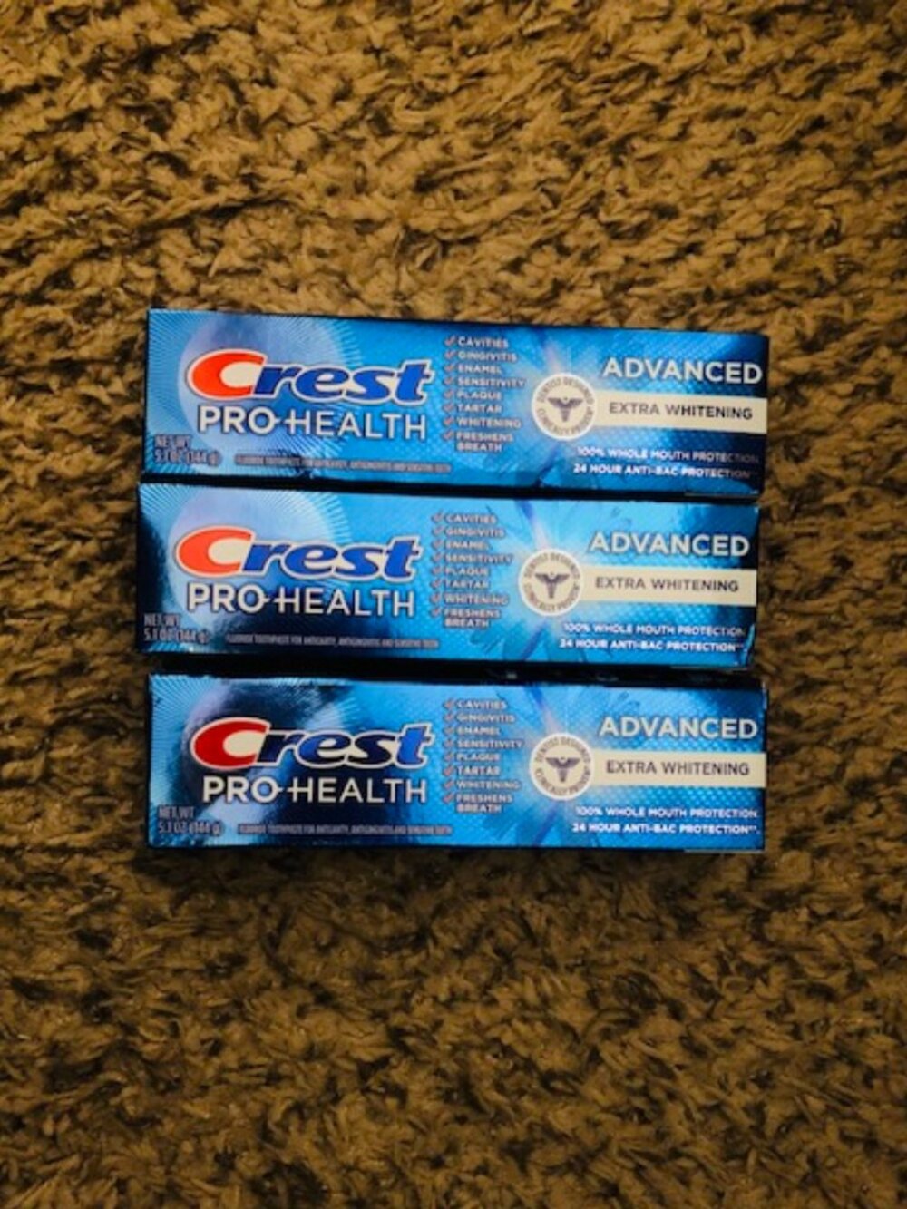 3 - Crest Pro-Health Advanced Toothpaste Bundle